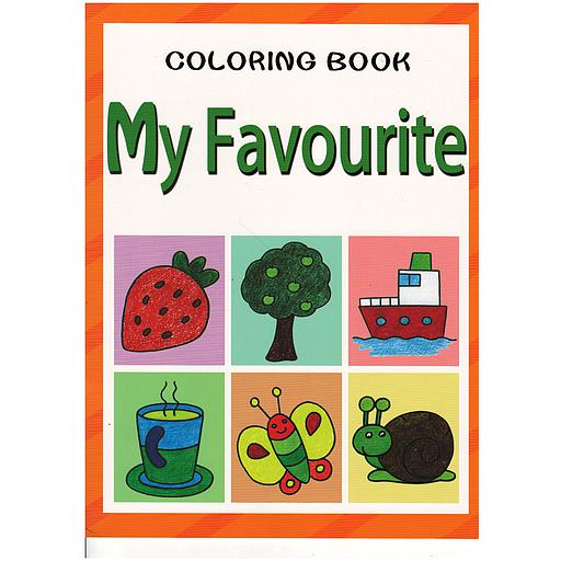 [9787557515119] COLORING BOOK - My Favourite