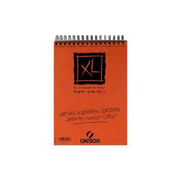 [1869] Bloc à Dessin Croquis Extra-Blanc Canson XL A5 90G 60 Feuilles