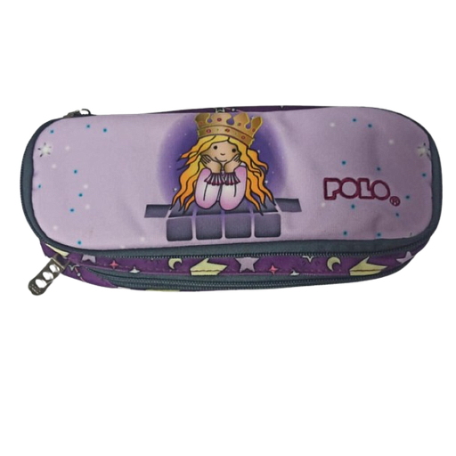 [60] Trousse Polo Oval 2 Compartiment Belike Bleu 937-252