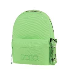 [6801] Sac a Dos Polo 1 Compartiment + Scarf Vert Clair 901-135