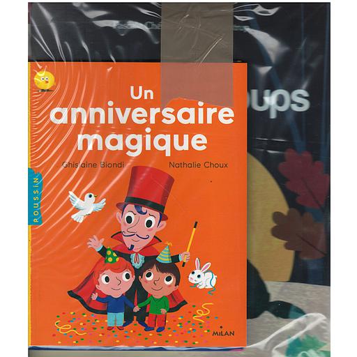 [PKLS0001] Pack Lecture suivie Nénuphar CP (4 histoires: Margot et Cacao, Les Frères Loups, Drôles de Fantômes, Un Anniversaire magique)