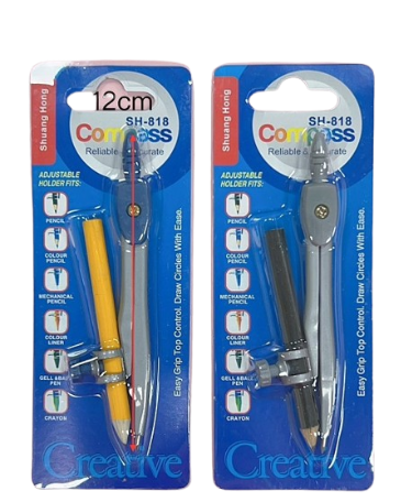Compas avec Crayon Blister