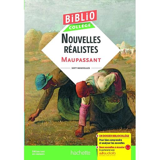 Nouvelles réalistes - Bibliocollège 2024