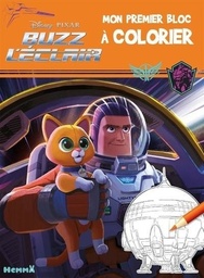 Mon premier bloc à colorier Buzz l'Eclair