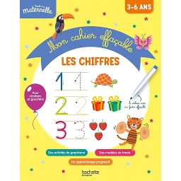 Mon cahier effaçable - Les chiffres