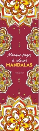 Marque-pages à colorier Mandalas - 40 marque-pages