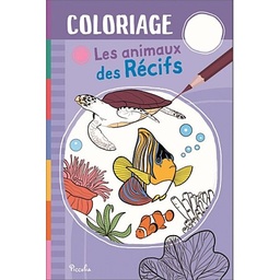 Coloriage - Les animaux des récifs
