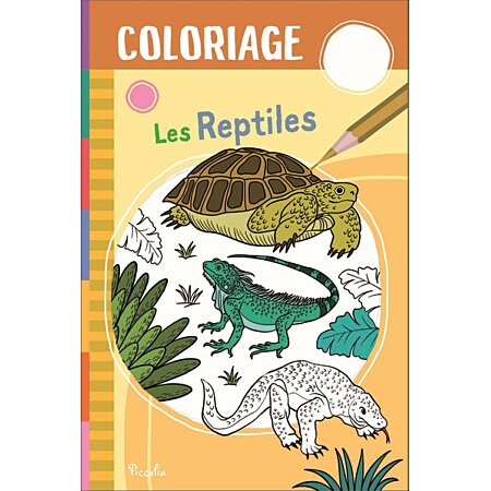 [PIC074354] Coloriage - Les reptiles