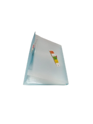 Sac Accordèon 4 Couleurs Pastel en Plastique