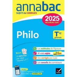 Philo Tle générale - Sujets & Corrigés