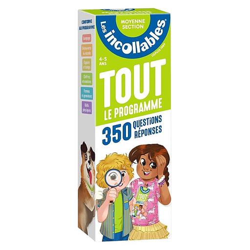 Les incollables - Tout le programme moyenne section - 350 questions réponses