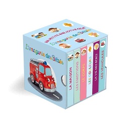 Ma petite bibliothèque - 6 volumes : La maison, Les émotions, Le corps, Les couleurs, La vie des bébés, Les véhicules