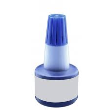 Encre a Tampon Bleu