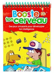Booste ton cerveau - Des jeux et des activités pour garder un esprit éveillé Rouge