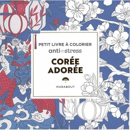 Corée - Petit livre à colorier Anti-stress