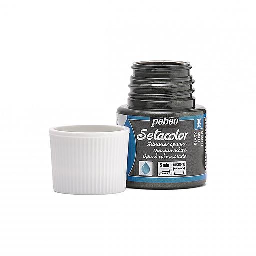 Peinture pour tissus Pébéo Setacolor Opaque 45ml NOIR