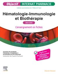Hématologie-Immunologie et Biothérapie 2024-2025