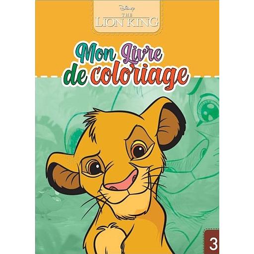 [6194036430567] Mon livre de coloriage - Lion King