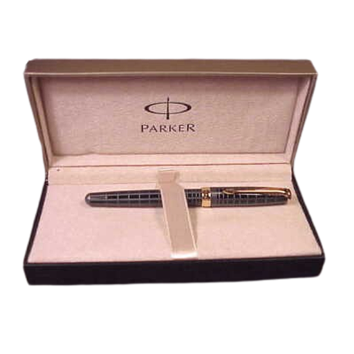 [S0912460] Stylo Roller Parker Sonnet laqué Gris