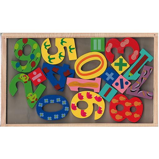 [6920249980359] Wooden Arithmetic operations Learning Puzzle