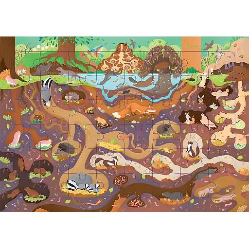 Sous la terre