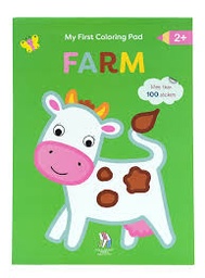 My First Coloring Pad - Farm +2