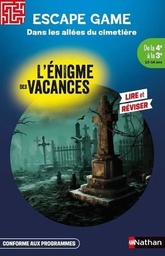 Dans les allées du cimetière