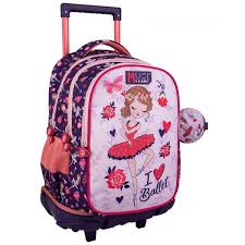 [586195] Cartable Trolley + Trousse