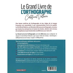 Le Grand Livre de l'orthographe