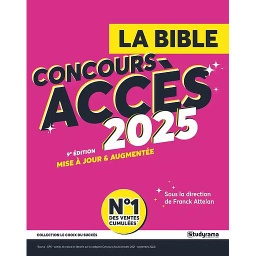 La bible du concours ACCES