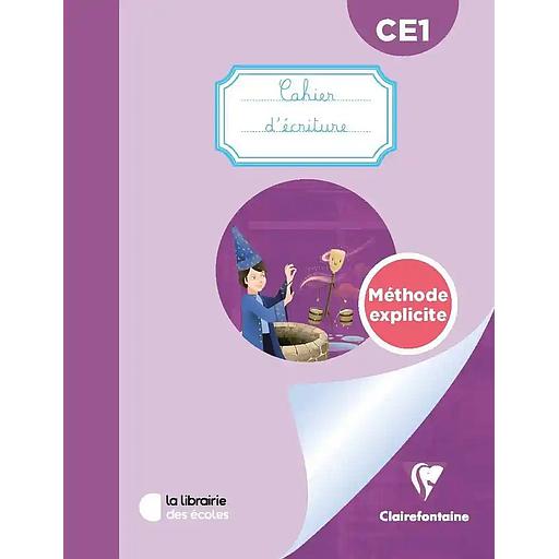 [LP5510237] Méthode explicite CE1 - Cahier d'écriture