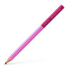 Crayon à papier Bicolore Rose Jumbo Grip  HB2