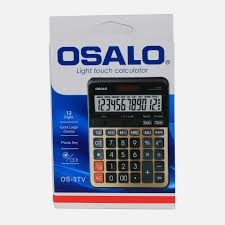 [3TV] Calculatrice de bureau 12 chiffres OSALO