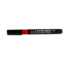 Marker Anti-Scrub on most of the surfaces Rouge