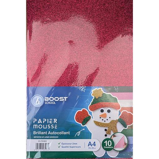 [BS-PM469] Papier mousse Brillant Autocollant