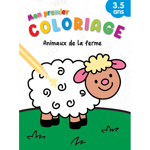 [9789954643334] MON PREMIER COLORIAGE 3/5 ans: Animaux de la ferme