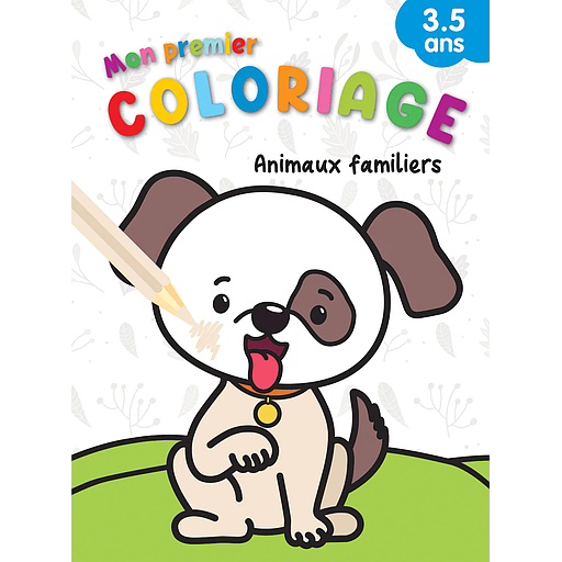 [9789954643334] MON PREMIER COLORIAGE 3/5 ans: Animaux familiers