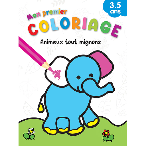 [9789954643334] MON PREMIER COLORIAGE 3/5 ans: Animaux tout mignons