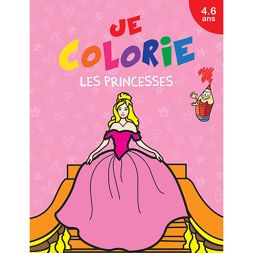 [9789954643327] Je colorie 4/6 ans: Les princesses