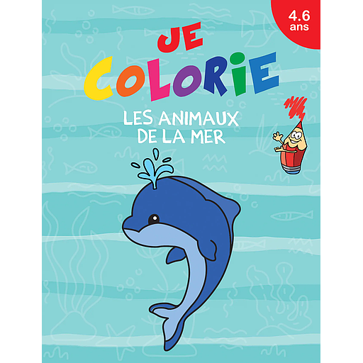 [9789954643327] Je colorie 4/6 ans: Les animaux de la mer