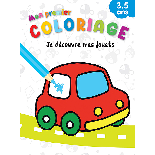 [9789954643334] MON PREMIER COLORIAGE 3/5 ans: Je découvre mes jouets