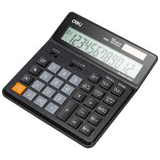 [M01020] Calculatrice de Bureau 12 Digits Deli