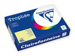 [1878PC] Paquet de 500 feuilles Clairefontaine A4 80g Jaune