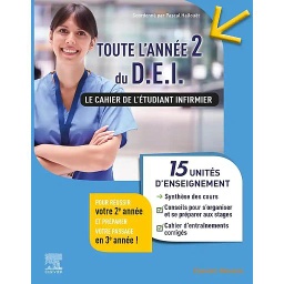 Toute l'année 2 du DEI. Le cahier de l'étudiant infirmier