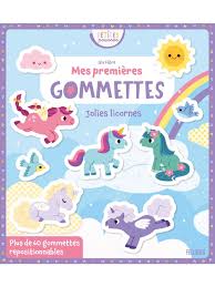 Mes premières gommettes : Jolies licornes