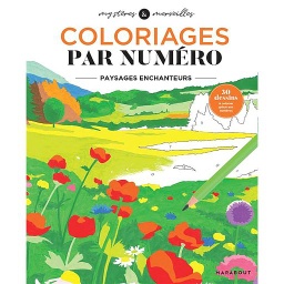 Coloriages par numéro : Paysages enchanteurs