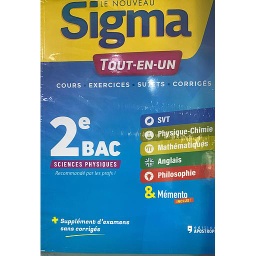 Le nouveau Sigma 2Bac physique Tout-en-un