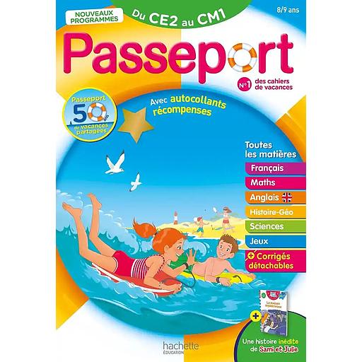 Passeport toutes les matières du CE2 au CM1