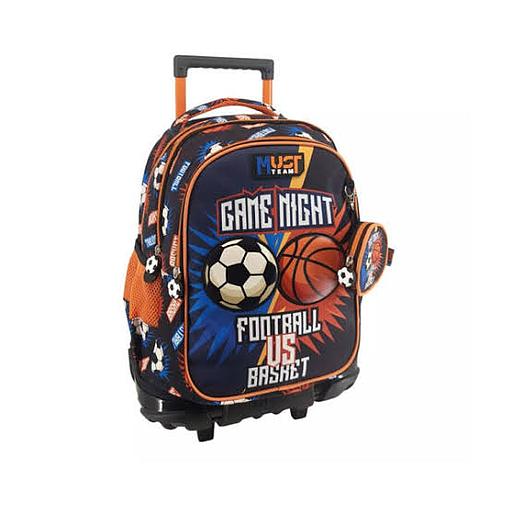 [587633] Cartable a Roulette scolaire Must Football