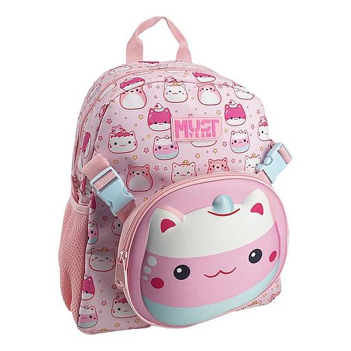 [587540] Sac à dos maternelle Must Team Kitten Avec sac banane et sac bandoulière amovibles